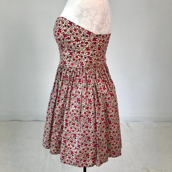 Liberty London M Prairie Ditsy Floral Print Dress - Picture 6 of 12